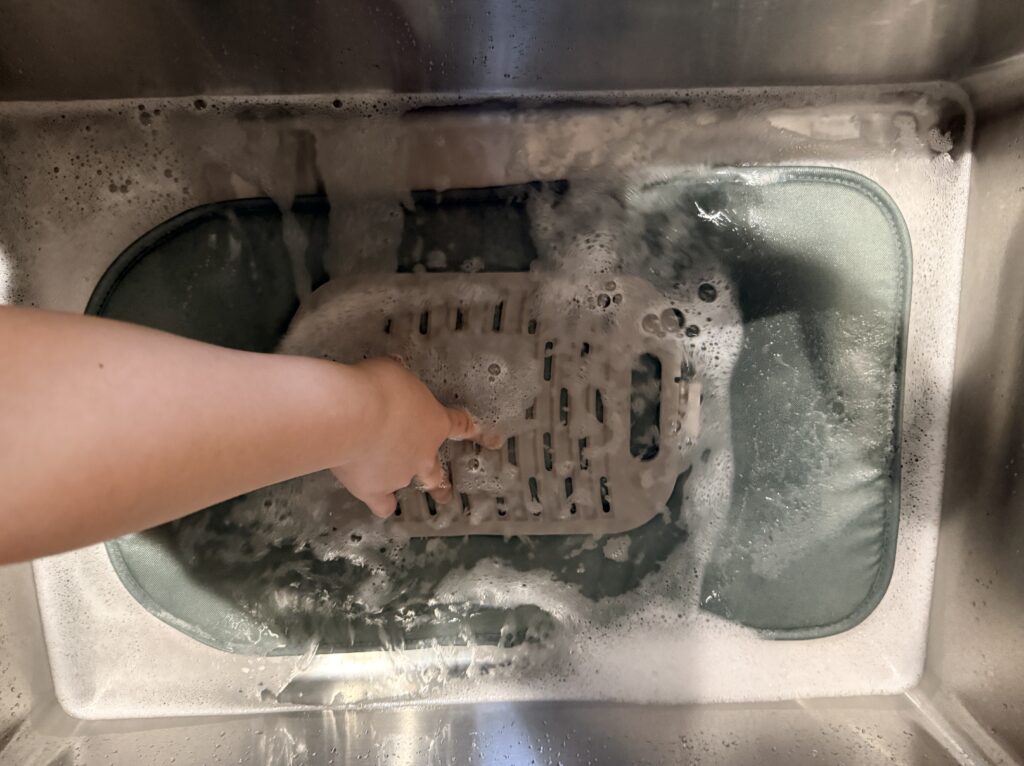 SwiftCart（abaskdesign）中敷きの手洗い中