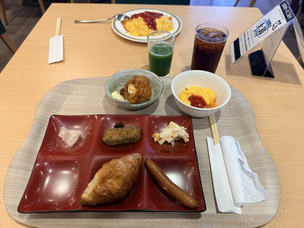メルキュール富山砺波の朝食バイキング