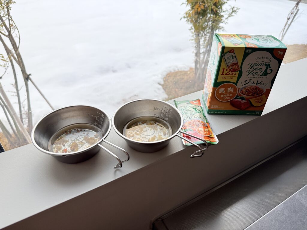 yumyumyumヤムヤムヤムの馬肉ジュレ｜水分補給で使っています