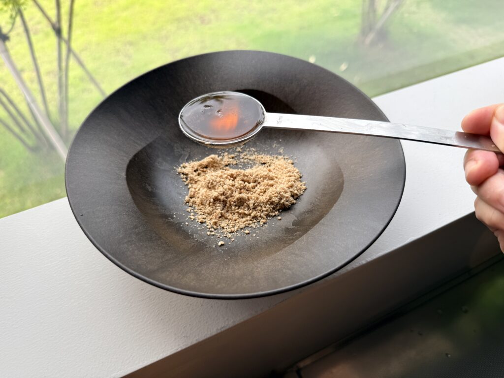 レンジで作るモロヘイヤの白和え
